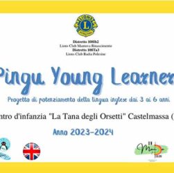 Pingu Young Learners allaTana degli Orsetti di Castelmassa